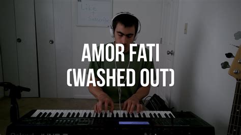 piano cover 134 amor fati washed out youtube
