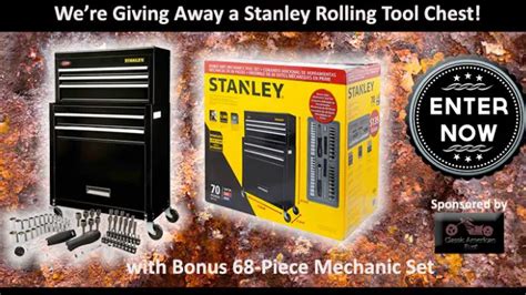 Giving Away A Free Stanley Rolling Tool Chest