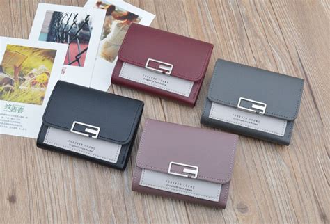 Previous next 1 / 34. Women Multi Cards Slots Purse Short Style Handbag Wallet Girl Lady PU Leather Coin Bag Credit ...