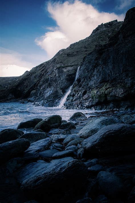 Tintagel Waterfall Photograph By Angela Carrion Photography Fine Art