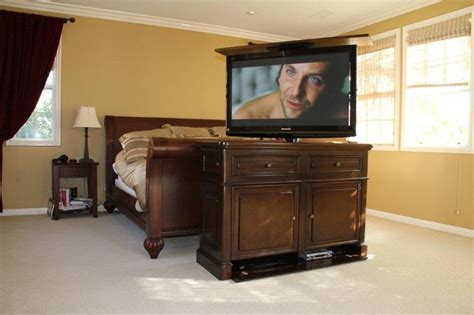 End Of Bed Tv Lift Cabinet And Foot Of The Bed Tv Lift Cabinets By