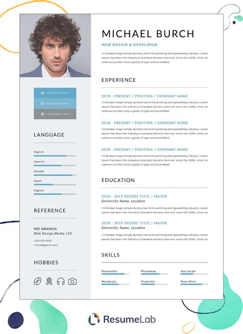 15 Word Resume Templates With Free Download