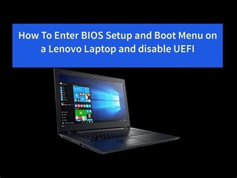 To access the advanced startup settings in windows 8, open. How To Enter BIOS Setup and Boot Menu on a Lenovo Ideapad ...