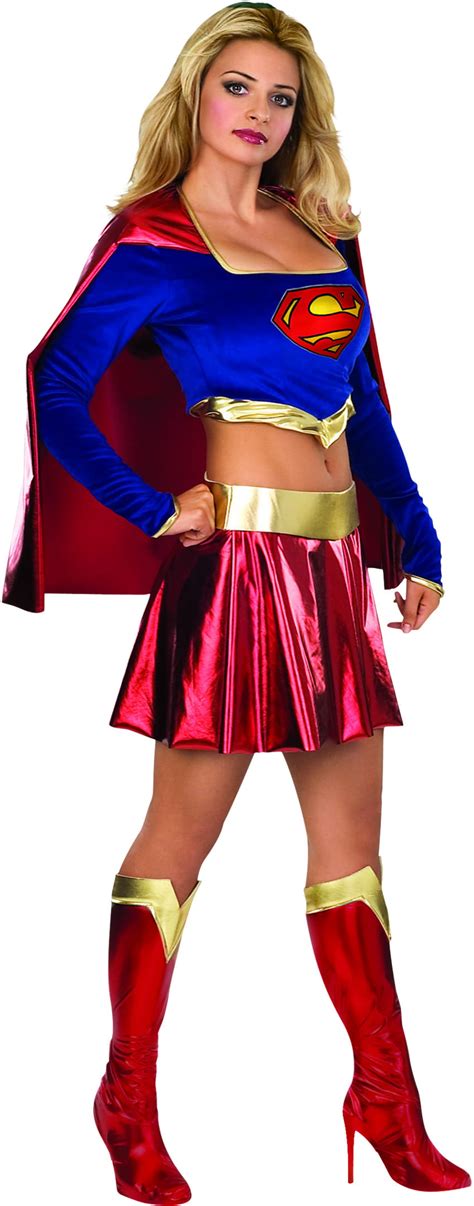 Adult Sexy Supergirl Costume Rubies 888441 Medium Walmart Com