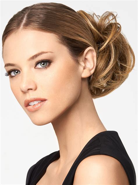 The Modern Chignon Hairpiece From Hairdo Is An Easy To Attach Loose