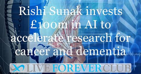 Rishi Sunak Invests £100m In Ai To Accelerate Research For Cancer And