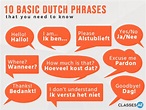 10 Basic Dutch Phrases FREE Infographic - Download Today!