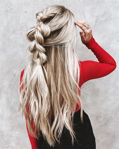 10 Messy Braided Long Hairstyle Ideas For Weddings And Vacations