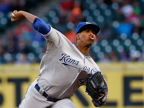Yordano Ventura Is The Hardest Throwing Starting Pitcher In Mlb History