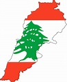 Lebanon Flag Map | Lebanon flag, Lebanon, Lebanese flag