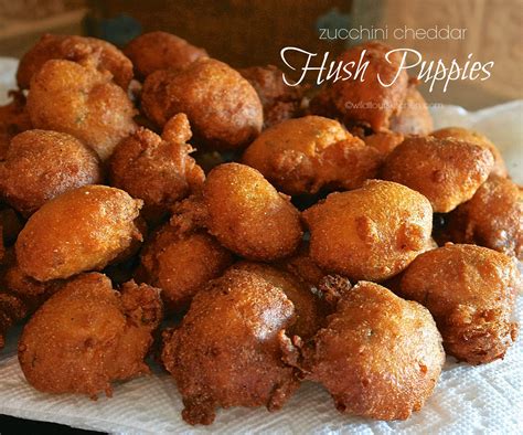 A popular story is that fishermen and hunters would fry up leftover batter (from frying fish for their own dinners). Sweet Southern Zucchini & Cheddar Hush Puppies - Wildflour ...