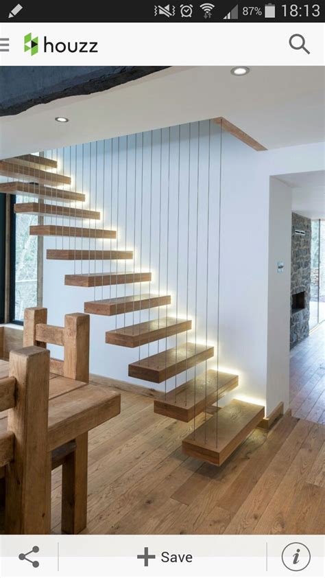 Hanging Stairs Stairway Design Staircase Design Contemporary Staircase
