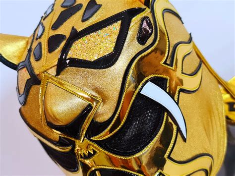 King Tiger Mask Wrestling Mask Luchador Costume Wrestler Lucha Etsy