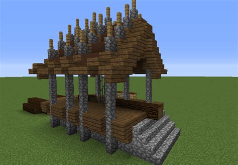 Minecraft medieval saw mill tutorial. Medieval Sawmill 1 - Blueprints for MineCraft Houses ...