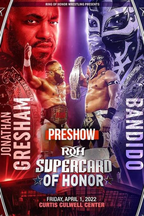 Roh Supercard Of Honor Pre Show 2022 — The Movie Database Tmdb