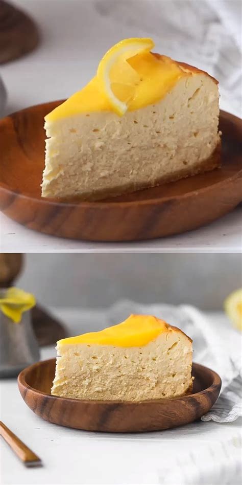 Garnish with cherry pie filling, whipped cream, and more! Lemon Keto Cheesecake Recipe, Low Carb, Sugar-Free, Gluten-Free - very easy to make, smooth ...