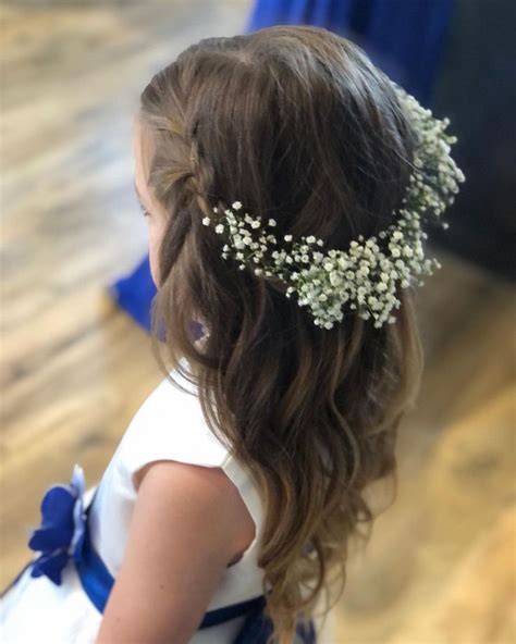 24 cute flower girl hairstyle ideas for 2021 in 2021 flower girl hairstyles hair styles