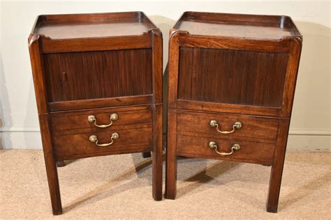 Matched Pair Of George Iii Bedside Cabinets Antiques Atlas
