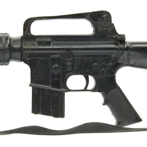 Original Us Colt M16a2 Ar 15 Rubber Duck Molded Training Rifle With