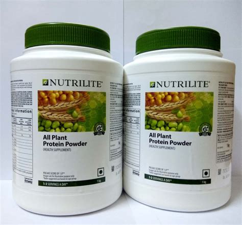 Whey protein is far better than ameay nutralite. Amway Nutrilite All Plant Protein Pack (1Kg) Pack Of 2 ...