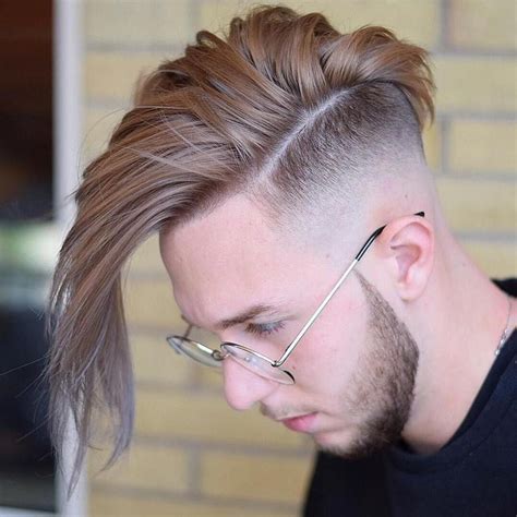 Long Top Short Sides Hairstyle For Men Men Hair Color Undercut