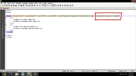 In html, table text is the text that is located within an html table. How to Set Image Background in HTML Table - YouTube
