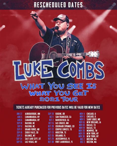 Luke Combs Concert July 13 Luke Combs Announces Rupp Arena Concert