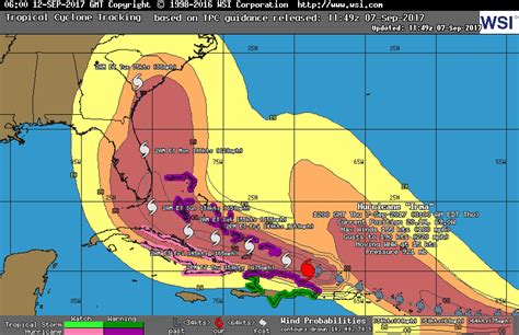 Intellicast Hurricane Irma Current Track In United