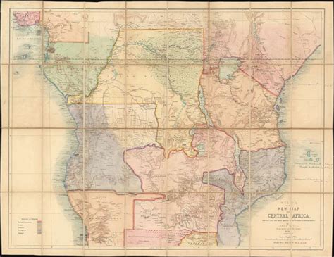Wylds New Map Of Central Africa Shewing All The Most Recent