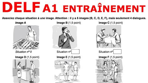Delf A1 Exemple Dexamen Examen Aprender Francés