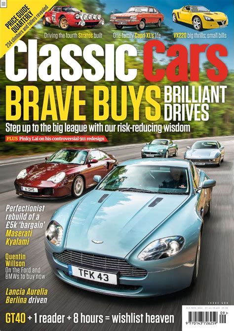 Classic Cars Back Issue September 2020 Digital In 2021 Classic Cars