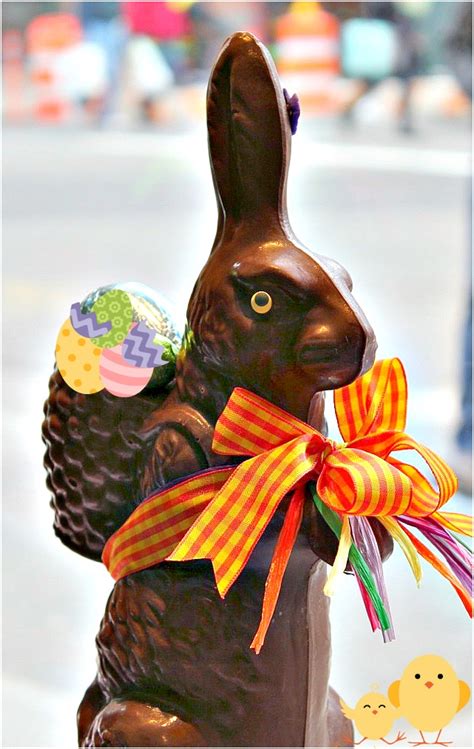 Hollow Chocolate Bunny Without Ears