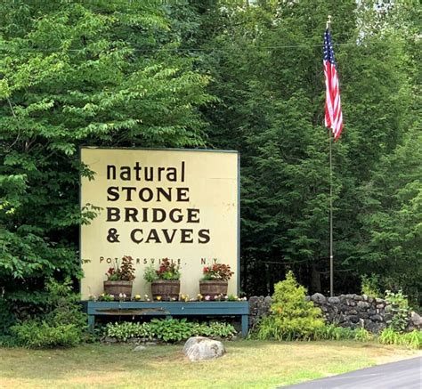 Natural Stone Bridge And Caves Park Pottersville Ny Livin Life