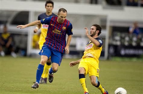 The football team america fc mg u20 plays for the country brazil. FC Barcelona 2-0 Club America (PHOTO GALLERY) - Barcablog ...