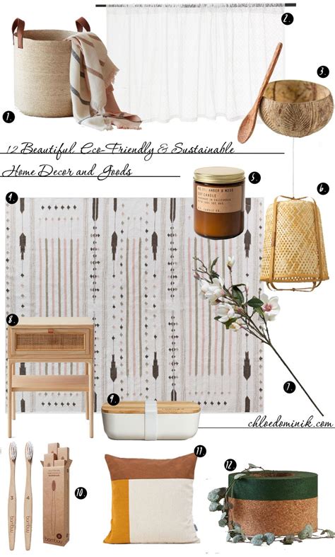 12 Beautiful Eco Friendly And Sustainable Home Decor And Goods