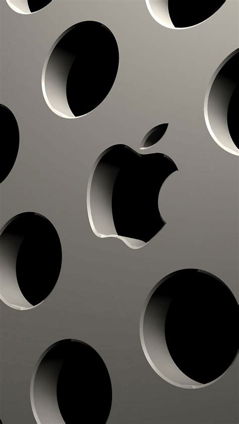 Hd Apple Iphone 5 Logo Wallpapers Hd