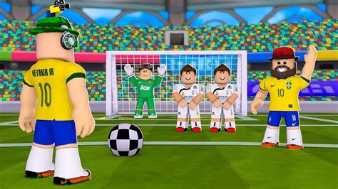 Playing My Favorite Sport Soccer In Roblox Super Striker League Youtube
