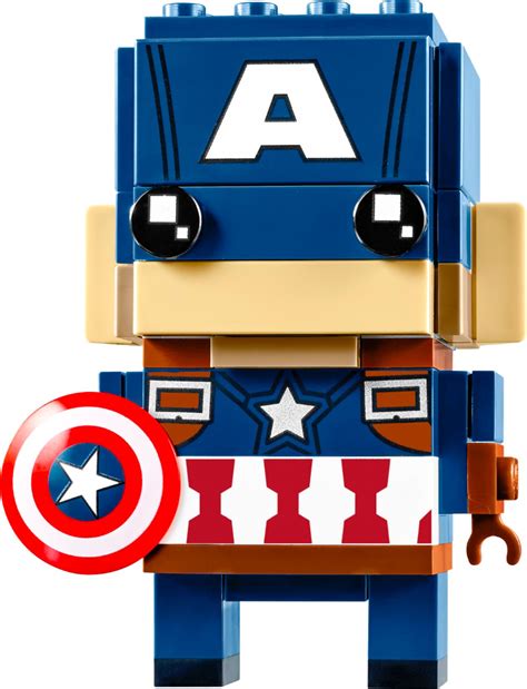 Best Buy Lego Brickheadz Marvel Super Heroes Captain America Blue 6175564