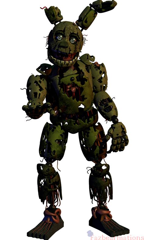 How To Make Fnaf Characters Fnaf Springtrap In Real Life Underret