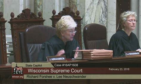 Supreme Court Oral Argument Richard Forshee V Lee Neuschwander