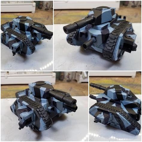 Imperial Guard Leman Russ Battle Tank Scratch Build Work In Progress