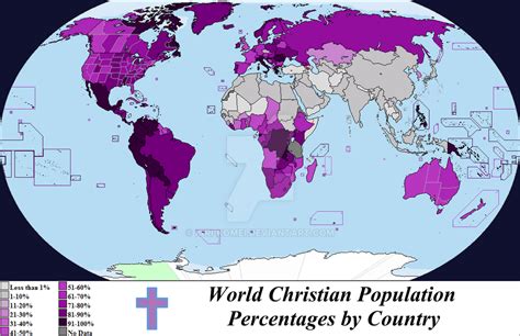 World Christian Population By Country 2012 By Iori Komei On Deviantart
