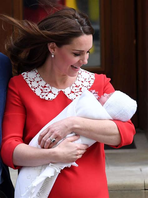 Kate Middleton And Royal Baby Leave Hospital Instyle