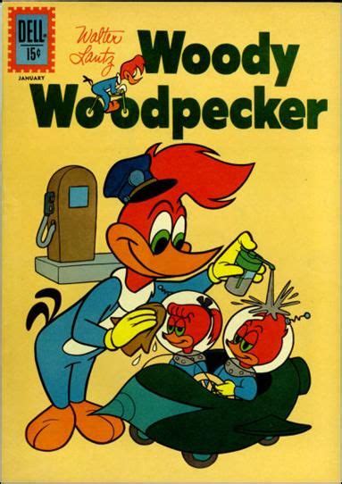 Walter Lantz Woody Woodpecker 70 A Jan 1962 Comic Book By Dell Woody
