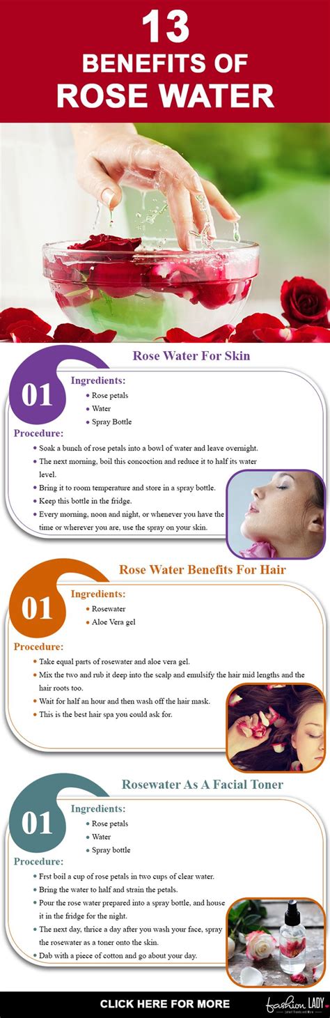 13 Benefits Of Rose Water Rose Water For Skin Rose Water Benefits
