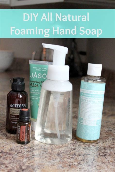 Diy All Natural Foaming Hand Soap All Things Mamma