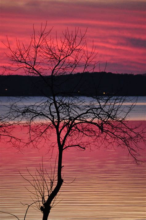 Lake Norman Sunset Untergang