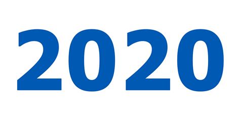 2020 Yellow Png Clip Art Image