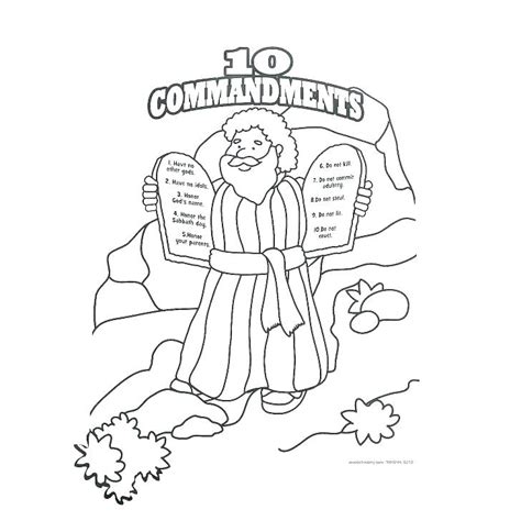 Quick guide to this page, click to jump to these sections Ten Commandments Coloring Pages For Preschoolers at ...