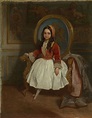 Louis Gallait (1810-87) - Princess Charlotte of Belgium (1840-1927)
